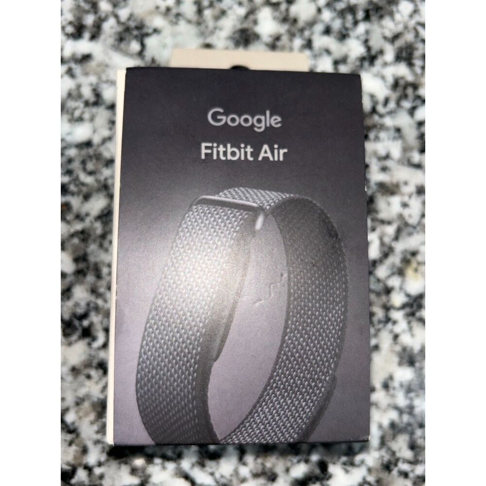 Google Fitbit Air Fitness Tracker Obsidian Performance Loop Band Open Box